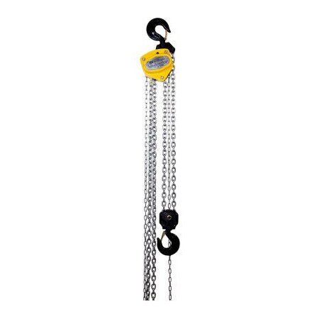 Oz Lifting Products OZ Lifting Manual Chain Hoist w/ Overload Protection, 3 Ton Capacity 15' Lift OZ030-15CHOP